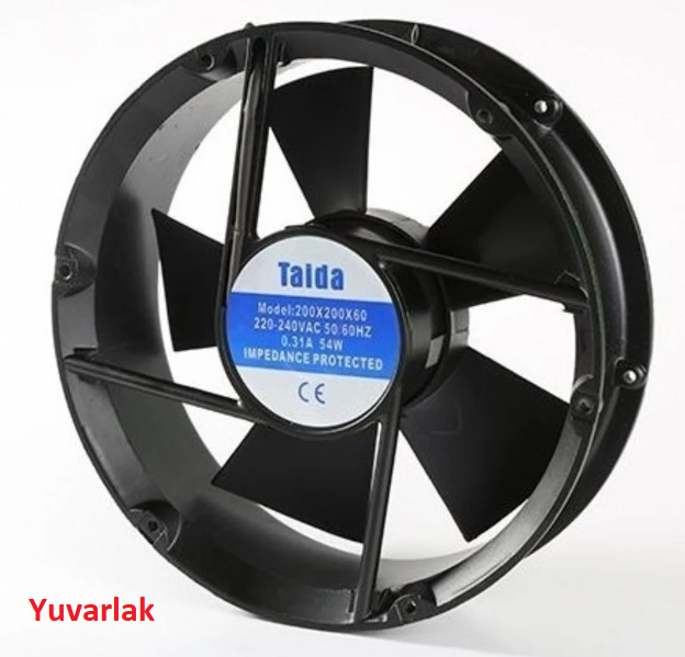 Tidar Fan 220V 200x200x60mm