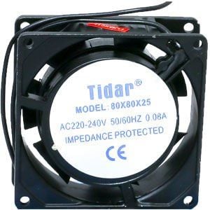 Tidar Fan 220V 80x80x25mm